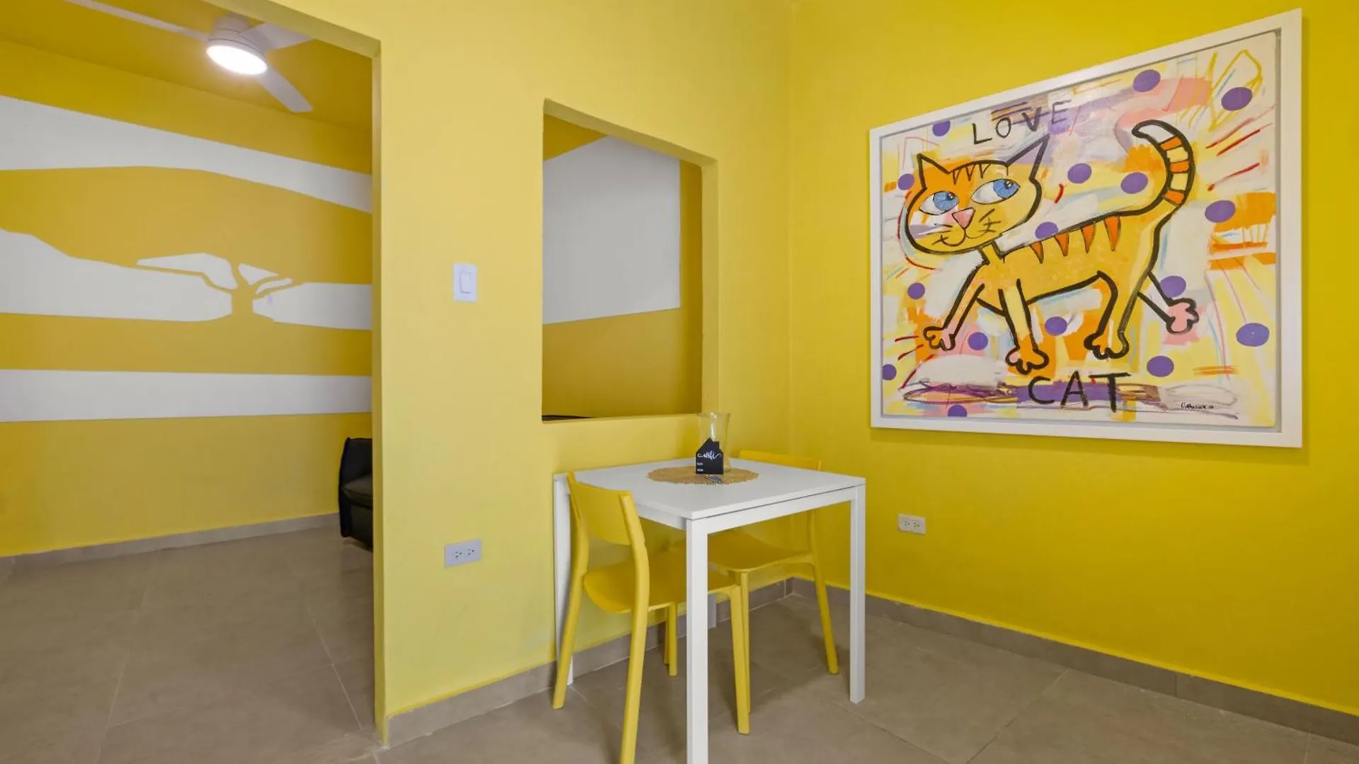 Artistic One-Bedroom Garden Apartment In Sj Mm9 San Juan Porto Riko