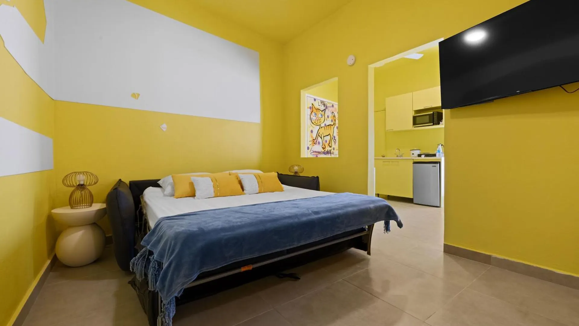 Artistic One-Bedroom Garden Apartment In Sj Mm9 San Juan